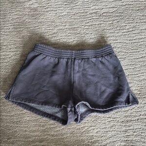 TNA grey/navy sweat shorts